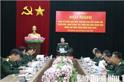 Làm tốt công tác chuẩn bị gặp mặt cán bộ cao cấp Quân đội nghỉ hưu, nghỉ công tác trên địa bàn Quân khu